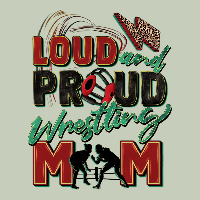 Loud And Proud Wrestling Mom Long Sleeve Tee by Zillion Design Studio | Teevron