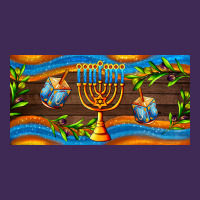 Hanukkah With Candlestick Premium Hoodie | Teevron