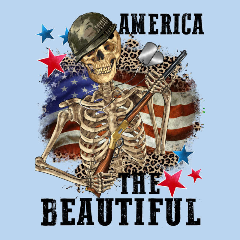 America The Beautiful 4th Of July Classic Tee by CowGirlArtShop | Teevron