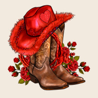 Valentines Day Cowboy Boots Red  And Roses Zipper Hoodie | Teevron