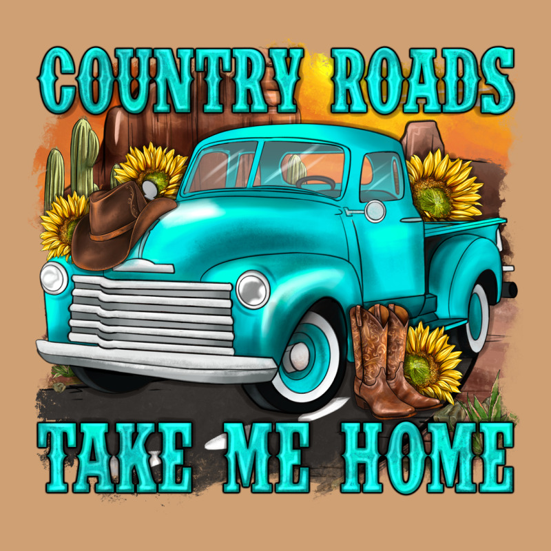 Country Roads Take Me Home Western Vintage Tee by texasbilliewilder | Teevron