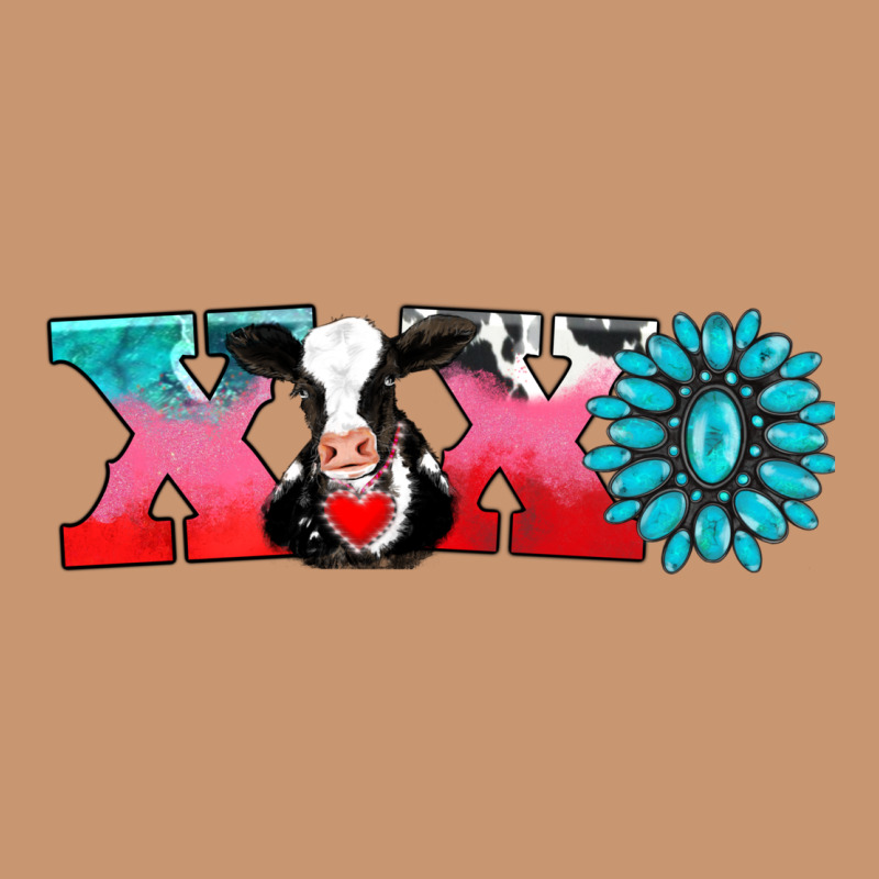Xoxo With Cow Heavyweight Hoodie by AdoDesignShop | Teevron