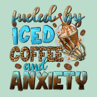 Fueled By Iced Coffee And Anxiety Premium Hoodie | Teevron
