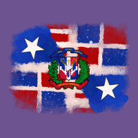 Dominican And Puerto Rico Flag Vintage Tee | Teevron