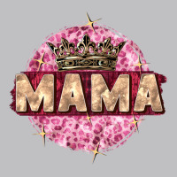 Mama With Round Leopard Long Sleeve Tee | Teevron