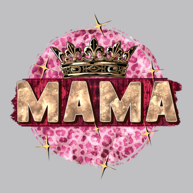 Mama With Round Leopard Long Sleeve Tee by Zillion Design Studio | Teevron