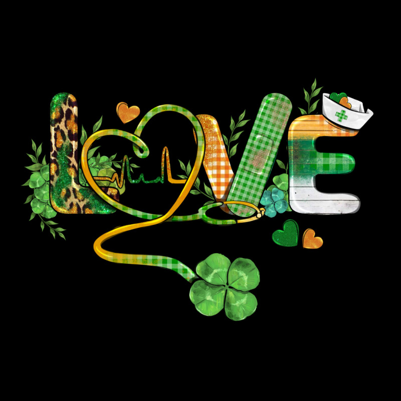 St. Patricks Day Nurse Love Medical Love Premium Sweatshirt by BarkalooDesign | Teevron