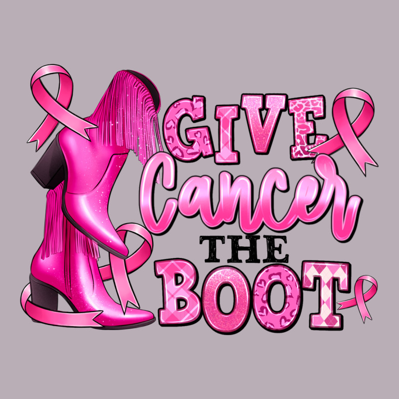 Give Cancer The Boot Vintage Tee by RanaPortraitStore | Teevron