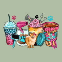Pet Groomer Coffee Cups Urban Heavy Tee | Teevron