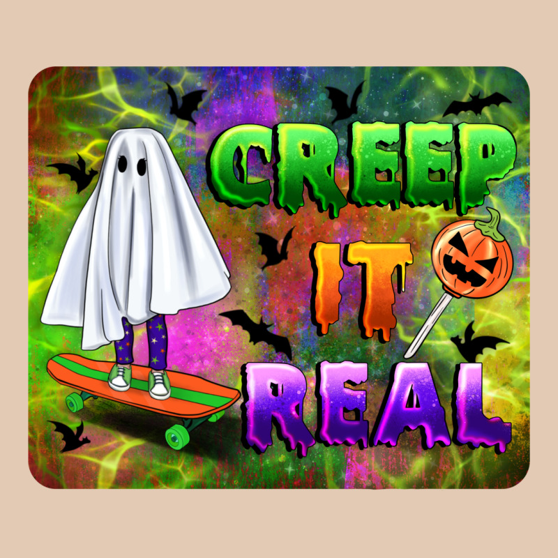 Creep It Real Mousepad Urban Hoodie by BundleAndBundleShop | Teevron