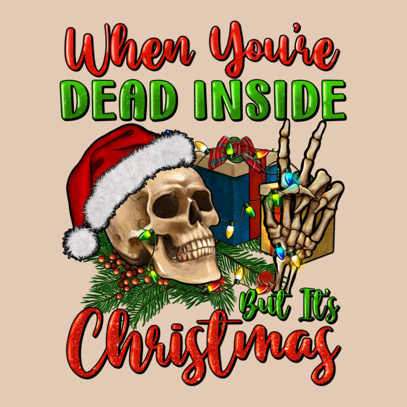 When You’re Dead Inside But It's Christmas Urban Hoodie by BundleAndBundleShop | Teevron