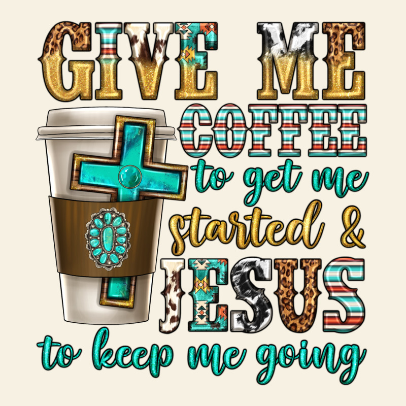 Give Me Coffee To Get Me Started Vintage Tee by texasbilliewilder | Teevron