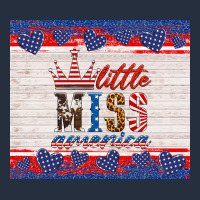 4th Of July Little Miss America Zipper Hoodie | Teevron