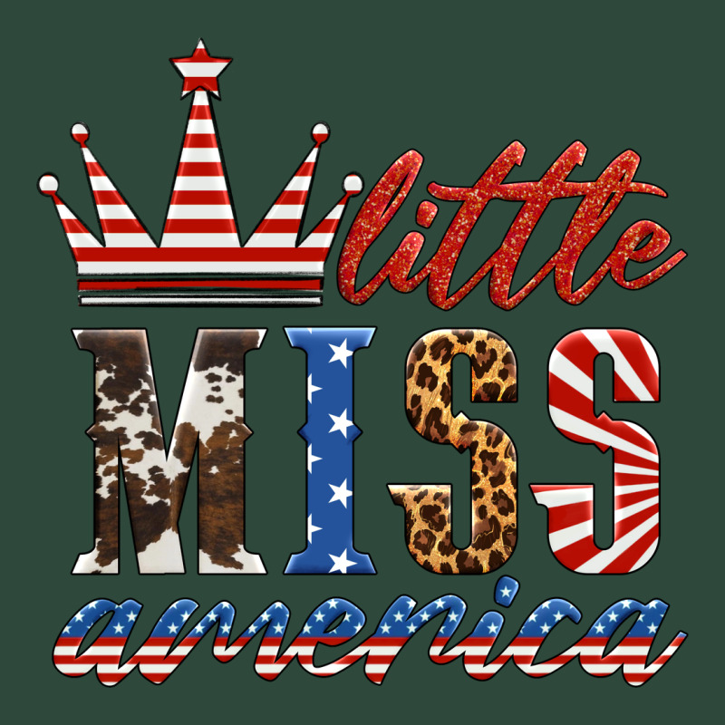 Little Miss America Zipper Hoodie by HRA Design Shop | Teevron
