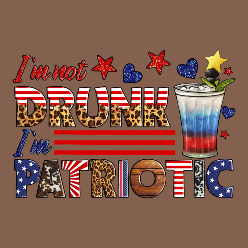 I'm Not Drunk I'm Patriotic Zipper Hoodie by HRA Design Shop | Teevron