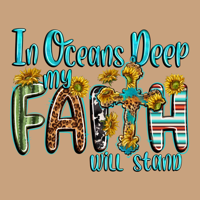 In Oceans Deep Faith Will Stand Vintage Tee by texasbilliewilder | Teevron