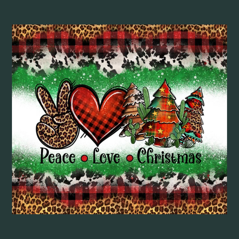 Peace Love Christmas Trees Premium Sweatshirt by Jasminsmagicworld | Teevron