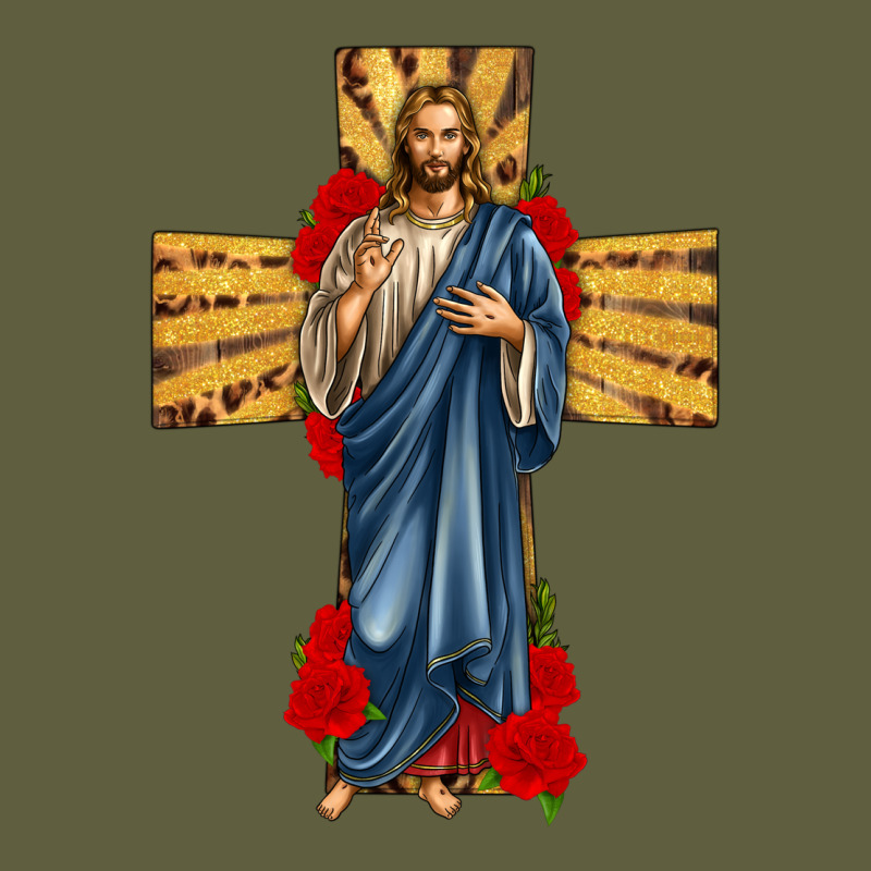 Jesus Christ Cross Vintage Tee by texasbilliewilder | Teevron