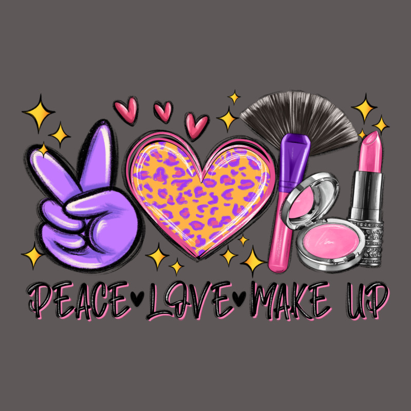 Peace Love Make Up Premium Hoodie by MaliasSmallBusiness | Teevron