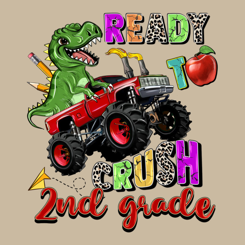 Ready To Crush 2nd Grade Long Sleeve Tee by Zillion Design Studio | Teevron