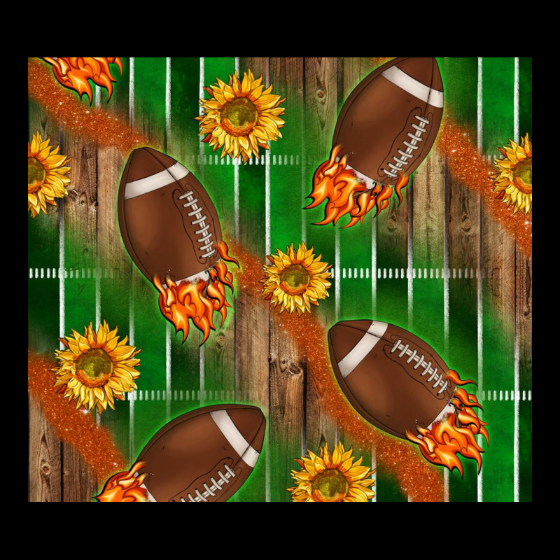 American Football With Sunflower Tumbler Urban Hoodie by BundleAndBundleShop | Teevron