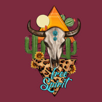 Free Spirit Bull Skull Premium Hoodie | Teevron