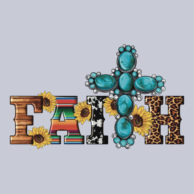 Western Gemstone Cross Faith Heavyweight Hoodie by Artiststas | Teevron
