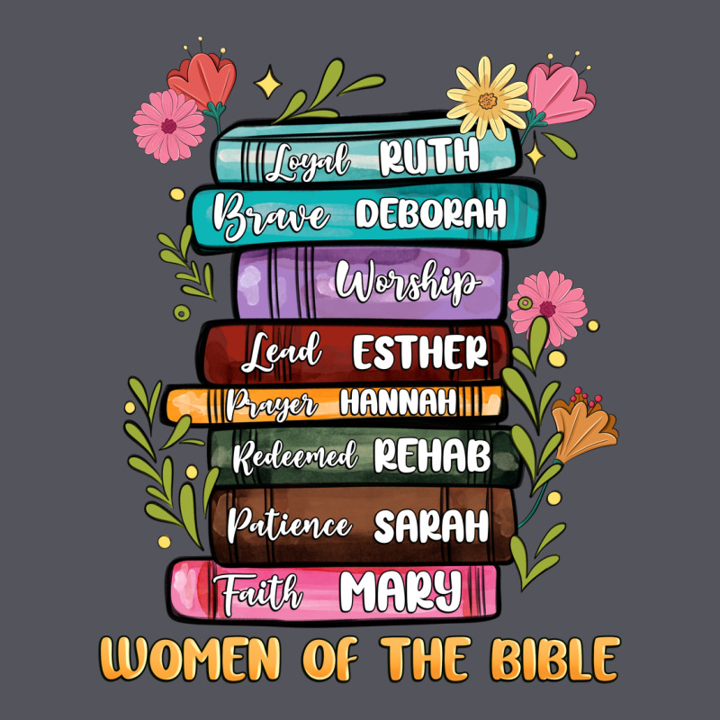 The Original Women Of The Bible Books Full Color Vintage Hoodie by JahusDesignShop | Teevron