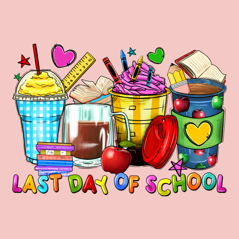 Last Day Of School Coffee Cups Urban Heavy Tee by Zillion Design Studio | Teevron