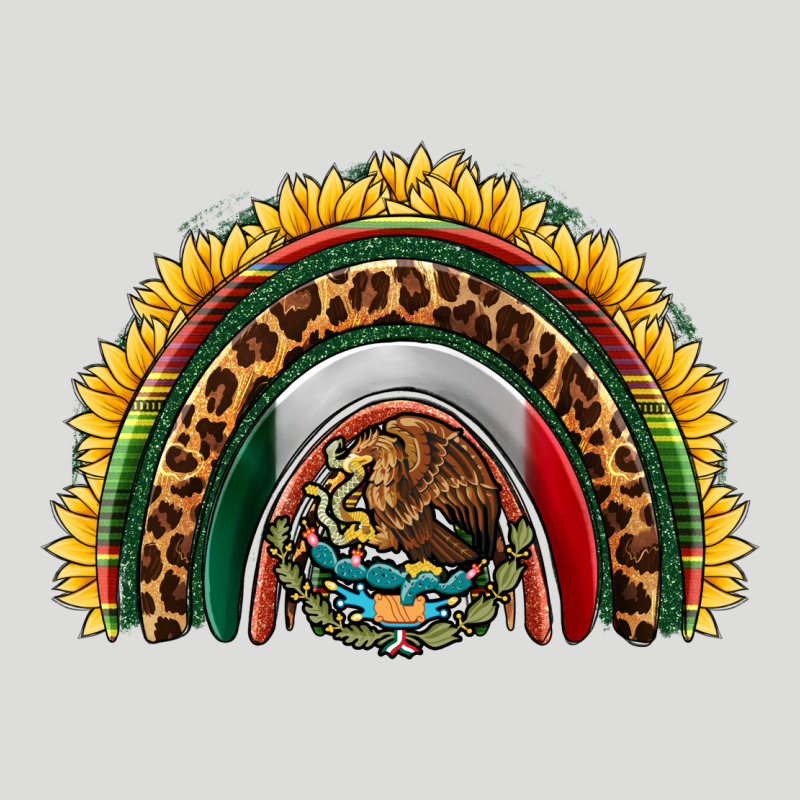 Mexico Sunflower Rainbow Zipper Hoodie by HRA Design Shop | Teevron