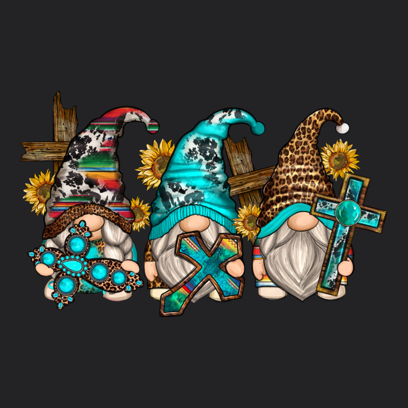 Western Cross Gnomes Vintage Tee by Zillion Design Studio | Teevron