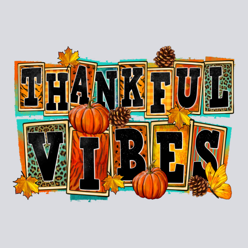 Thankful Vibes Zipper Hoodie by FaDigitalArtStudio | Teevron