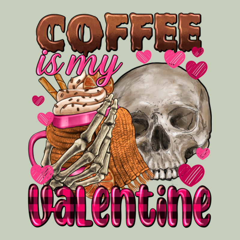 Coffee Is My Valentine Skull Classic Tee by FaDigitalArtStudio | Teevron