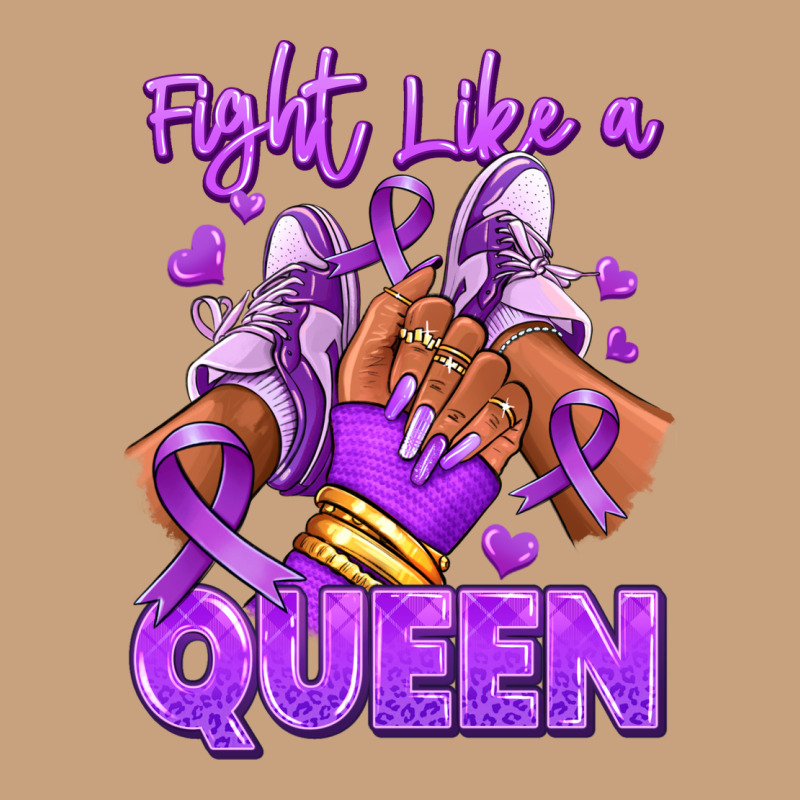 Fight Like A Queen Lupus Awareness Afro Girl Sneak Vintage Tee by RanaPortraitStore | Teevron
