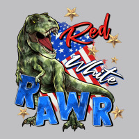 Red White Rawr Long Sleeve Tee | Teevron