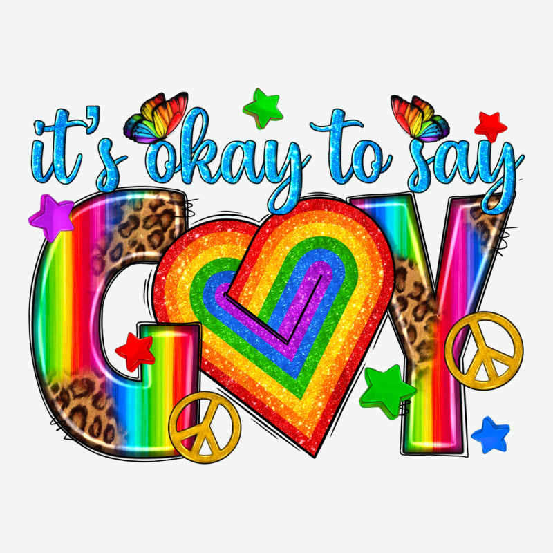 Its Okay To Say Gay Urban Heavy Tee by texasbilliewilder | Teevron