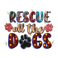 Rescue All The Dogs Long Sleeve Tee | Teevron