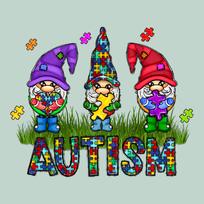 Autism Gnome Zipper Hoodie by CowhideDigitalArt | Teevron