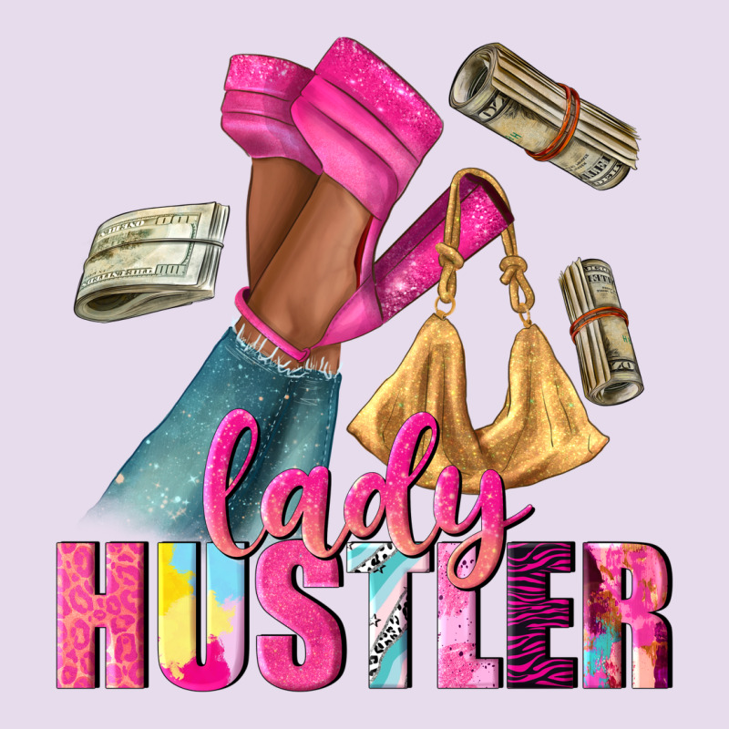 Lady Hustler Afro High Heels Premium Hoodie by NancyCooperArtShop | Teevron
