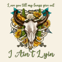 Love You Till My Lungs Give Out I Aint Lying Vintage Tee | Teevron