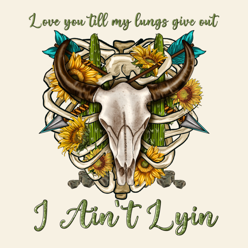Love You Till My Lungs Give Out I Aint Lying Vintage Tee by texasbilliewilder | Teevron