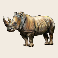 Rhino Illustrations Premium Sweatshirt | Teevron