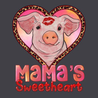 Mama's Sweetheart Baby Pig Heavyweight Hoodie | Teevron