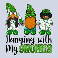 Hanging With My Gnomies African American Nurse Gnomies Premium Sweatshirt | Teevron