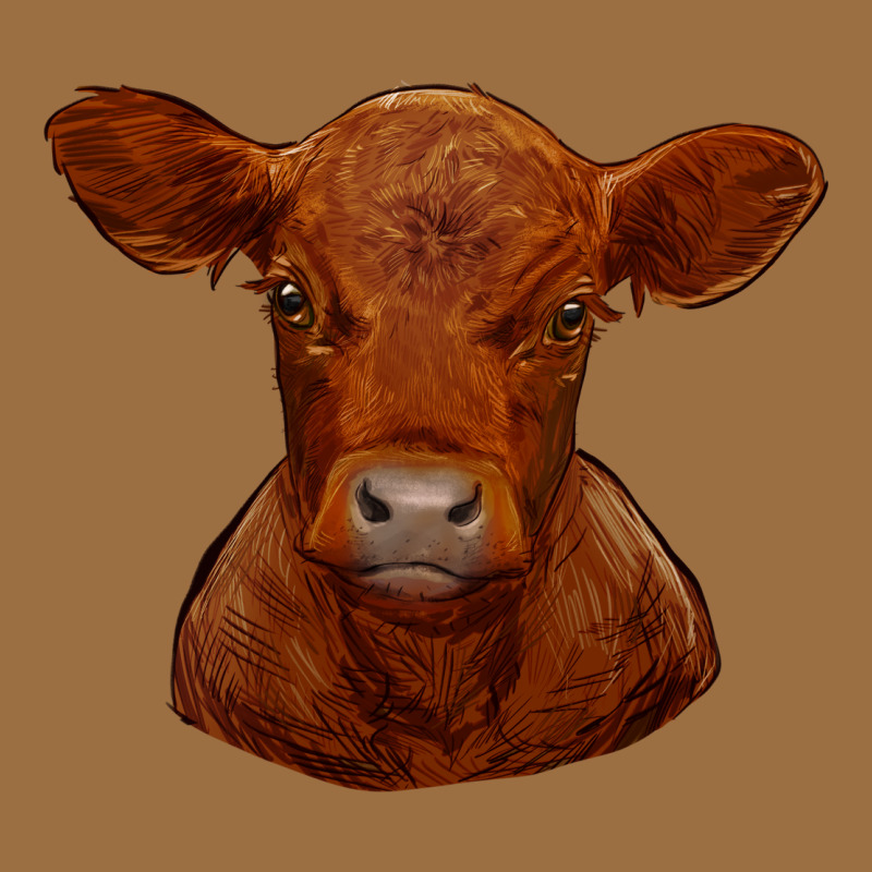 Red Angus Calf Vintage Tee by RanaPortraitStore | Teevron