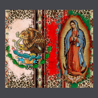 Virgin Mary Mexican Flag Long Sleeve Tee | Teevron