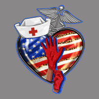 Patriotic Nurse Love Vintage Tee | Teevron