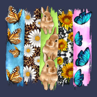 Easter Bunny Butterfly Daisy And Sunflower With Cowhide And  Leopard B Heavyweight Hoodie | Teevron