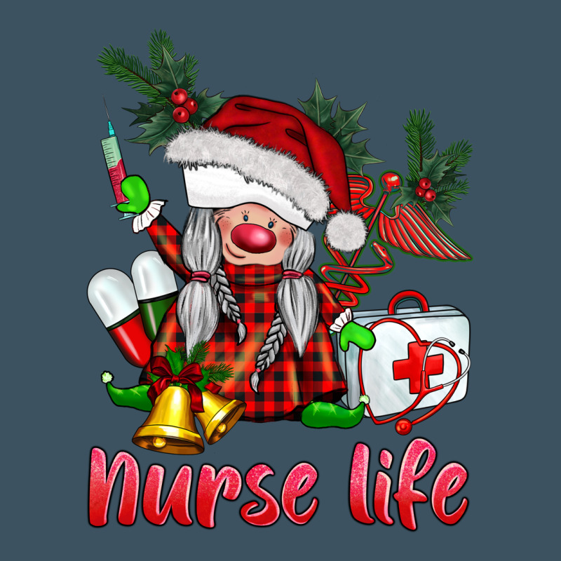 Christmas Nurse Life Gnome Urban Heavy Tee by BarkalooDesign | Teevron