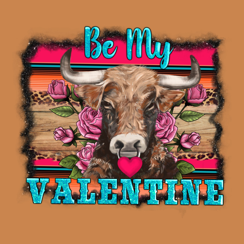 Be My Valentine With Cow Heavyweight Hoodie by AdoDesignShop | Teevron